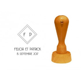 Le tampon personnalisé ancre marine