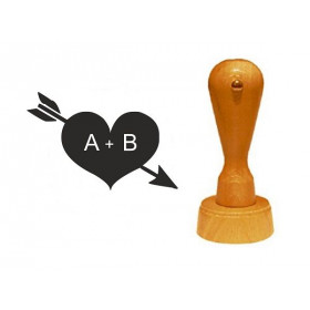 Le tampon personnalisé champêtre