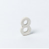 Le chiffre en bois 8