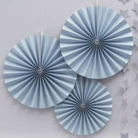 Les 3 cocardes bleu ciel