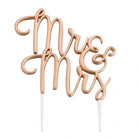 La figurine Mr & Mrs en fil métallique La figurine Mr & Mrs en fil métallique