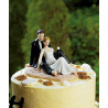 La figurine de mariage couple allongé 1 La figurine de mariage couple allongé 1