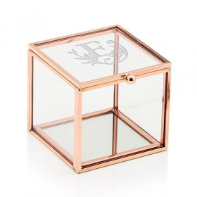 Le porte-alliances cube terrarium monogramme
