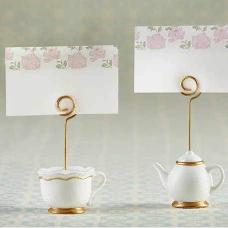 Le porte nom tasse et théière (x6) Le porte nom tasse et théière (x6)