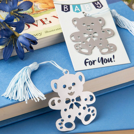 Le marque page ourson rose Le marque page ourson rose