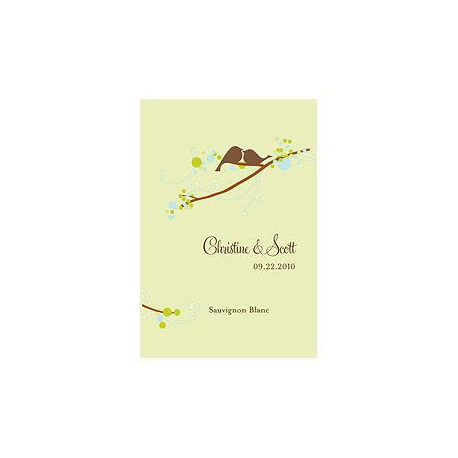 Les 8 étiquettes bouteille de vin oiseaux