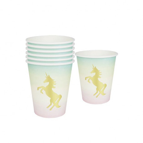 Les gobelets déco licorne (x12) Les gobelets déco licorne (x12)