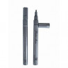 Le stylo gel argent 0