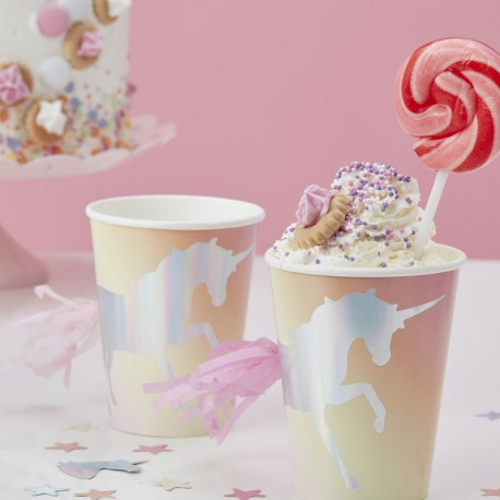 Les gobelets déco licorne (x12) Les gobelets déco licorne (x12)
