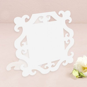 Les cartons de table cadre baroque