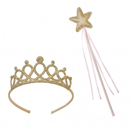 Le kit baguette de fée et couronne Le kit baguette de fée et couronne