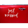 Le sticker Just married 0