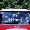 Le sticker Just married 2
