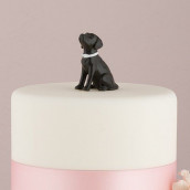 La figurine chien labrador pour gâteau