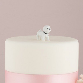 La figurine chien labrador pour gâteau