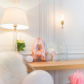 Le ballon aluminium lettre or ou argent