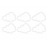 autocollant nuage 0