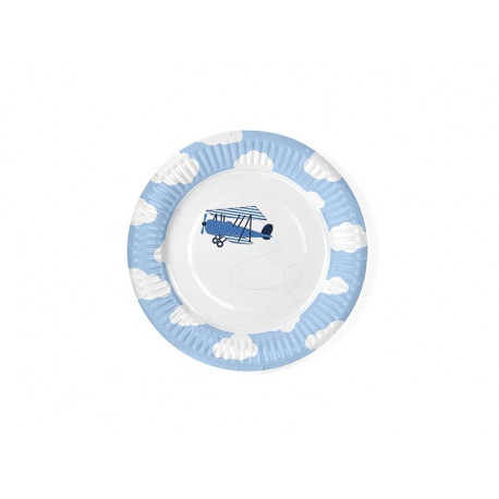 Assiette Jetable Pour Anniversaire Avion