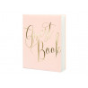 Le livre d'or guestbook rose et or 2