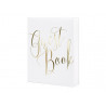 Le livre d'or guestbook blanc et or 2 Le livre d'or guestbook blanc et or 2