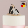 La figurine de mariage couple allongé 0 La figurine de mariage couple allongé 0