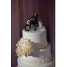 La figurine de mariage couple à moto 3 La figurine de mariage couple à moto 3
