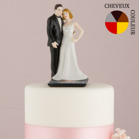 La figurine de mariage hollywood glamour