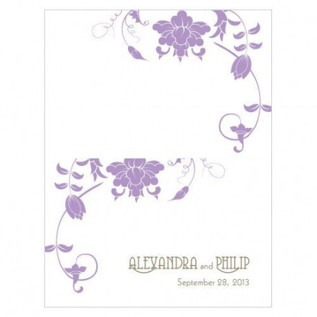 Les 6 cartons chevalets floral orchestra Les 6 cartons chevalets floral orchestra