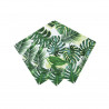 Les 20 serviettes thème tropical 0