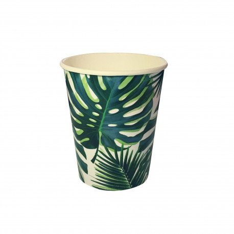 Les 8 gobelets thème tropical Les 8 gobelets thème tropical