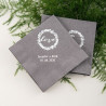 Les 100 serviettes personnalisées fleur de cerisier 12,5cm 1 Les 100 serviettes personnalisées fleur de cerisier 12,5cm 1