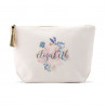 La pochette maquillage personnalisée floral 0