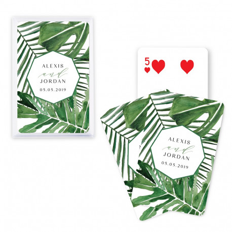 jeu cartes personnalisées mariage exotique jeu cartes personnalisées mariage exotique