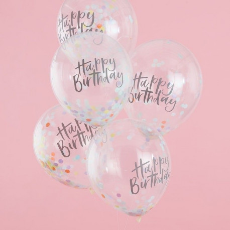 Les ballons multicolores happy birthday Les ballons multicolores happy birthday