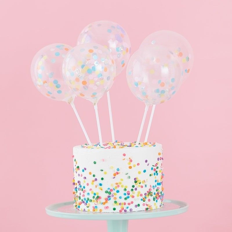 Decoration Gateau Mini Ballon Cake Topper