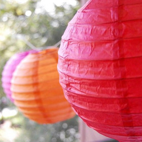 Le lampion boule en papier