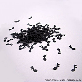 Les paillettes notes de musiques