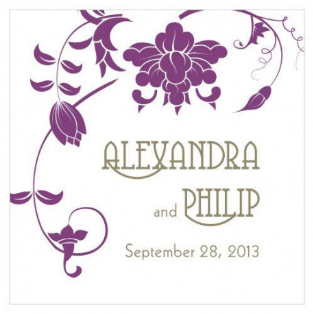 Les 20 cartes personnalisées floral moderne