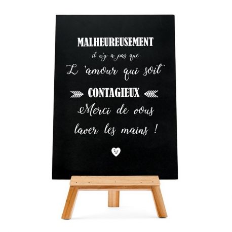 Sticker Pour Pancarte Consigne Covid Mariage Avec Humour