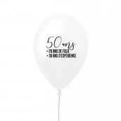 Le ballon anniversaire 50 ans