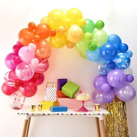 Guirlande De Ballons Multicolores Arche De Ballons A Composer