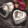 La boîte à dragées coeur en fer 0 La boîte à dragées coeur en fer 0