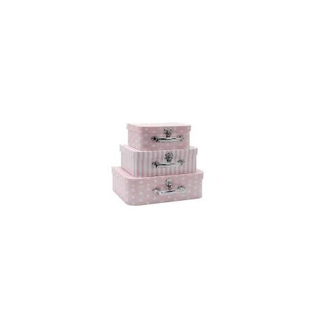 Le set de 3 valises rose Le set de 3 valises rose