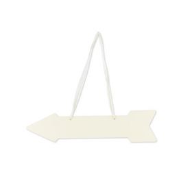 La flèche signalétique ivoire (x5)