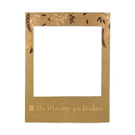 Le kit photobooth kraft et bronze Le kit photobooth kraft et bronze