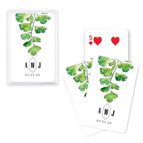 Le jeu de cartes personnalisées lierre Le jeu de cartes personnalisées lierre