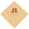 Les 50 serviettes personnalisées anniversaire bottes 12,5cm 0