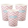Les 8 gobelets chevron rose 3 Les 8 gobelets chevron rose 3