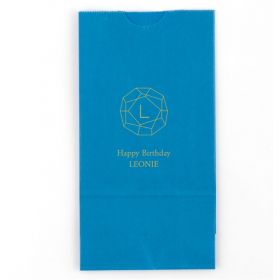 Le sac en papier personnalisé anniversaire oiseaux (par 25)