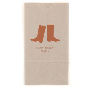 Le sac en papier personnalisé anniversaire bling bling (par 25)